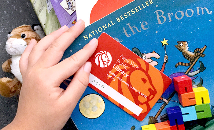 Get your child their own library card so they can check out books on their own.