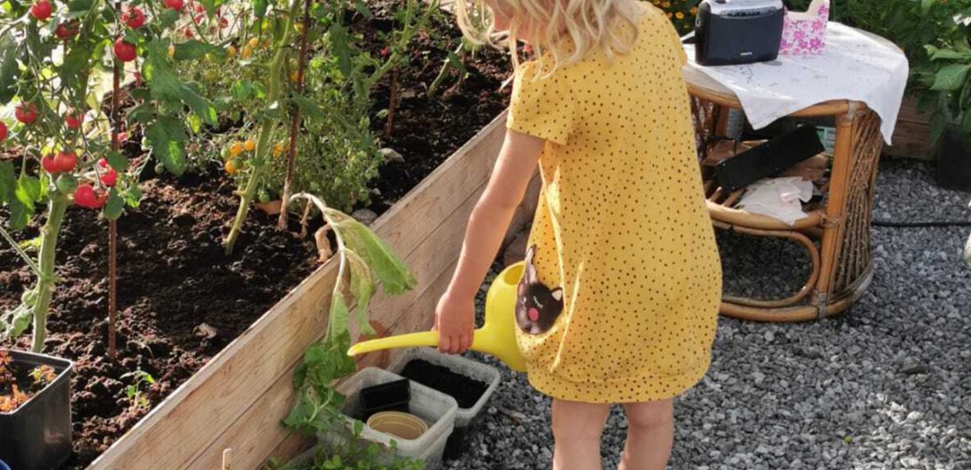 gardening teaches kids sharing and caring