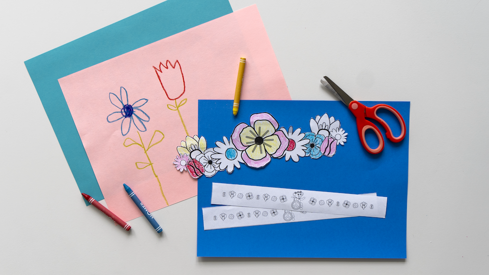 Paper Printable Flower Crown